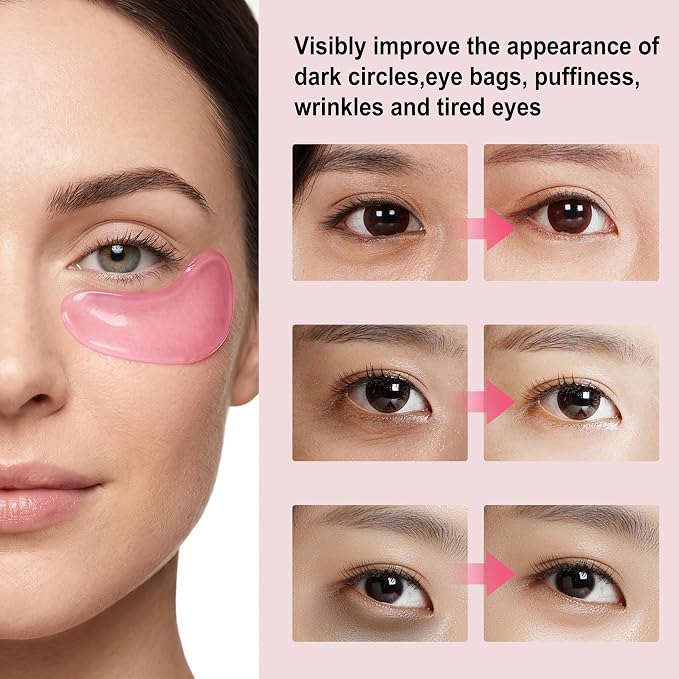 60 PCS Peptides Collagen Hydrogel Eye Patch | Gel Eye Patches - Image 5