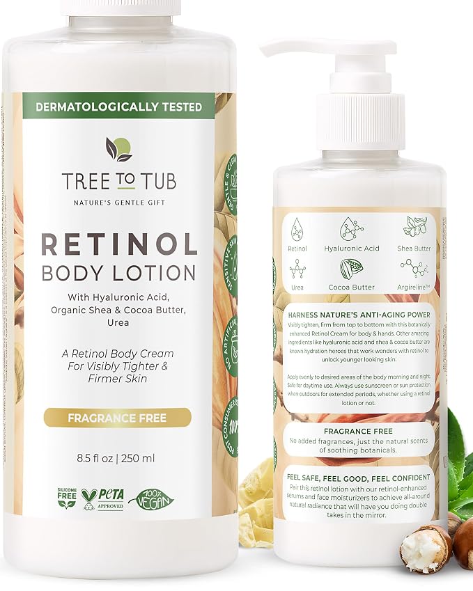 Tree To Tub Retinol Body Lotion by TreeToTub