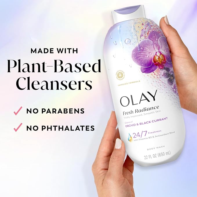 Olay Body Wash for Women, Fresh Radiance, 24/7 Skin-Loving Freshness, Visibly - Image 5