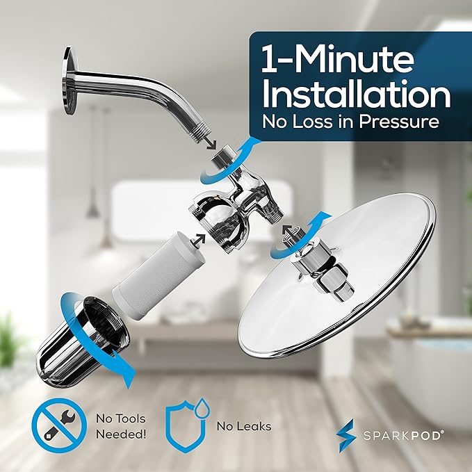 SparkPod Ultra Shower Filter Cartridge - Image 3