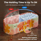 Portable Foldable Bathtub, Freestanding Bathtub No Installation, Bathroom SPA - Image 5