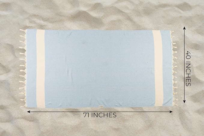 Turkish Beach Towels Oversized Clearance XL 40x71- Sand Free Beach Towel- 100% - Image 6