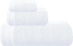 Ultra Soft 3 Pack Cotton Towel Set, Contains a Bath Towels 28x55 inch, a Hand by Unknown