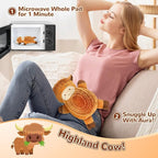 Microwave Heating Pad for Pain Relief, Back Pain, Neck Shoulder, Natural Heat - Image 2