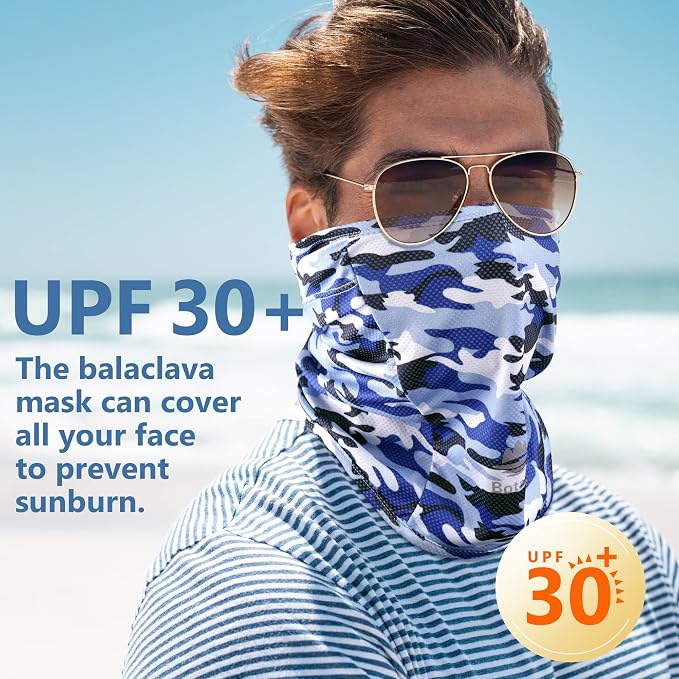 Balaclava Face Mask Sun UV Protection Breathable Full Head Mask - Image 3