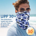 Balaclava Face Mask Sun UV Protection Breathable Full Head Mask - Image 3