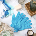 Cuffbow 90 Pcs 45 Pairs Exfoliating Double Sided Bath Gloves - Image 5