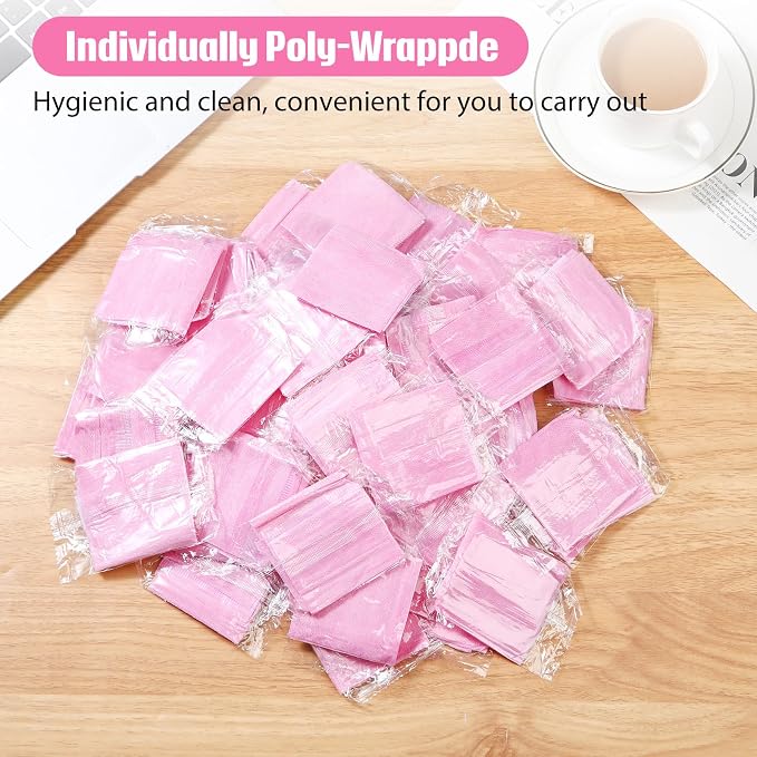 Waydress 140 Pieces Disposable Spa Facial Headbands - Image 4
