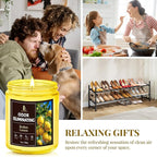 Sicilian Lemon Odor Eliminating Highly Fragranced Candle, Eliminates 95% of - Image 7