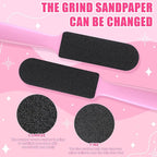 Mudder 2 Pieces Stainless Steel Pedicure Foot File Callus Remover Foot Scrubber - Image 5