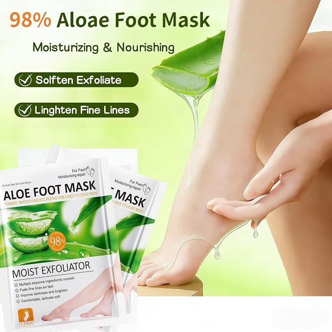 Aloe Vera Hand & Foot Mask Set - Image 4