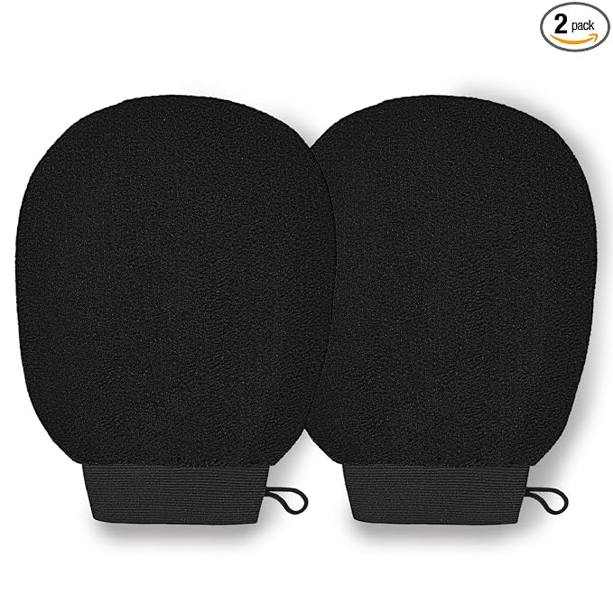 Ultra Thin Version Exfoliating Glove-Remove Unnecessary Dead Skin and by Tandoler