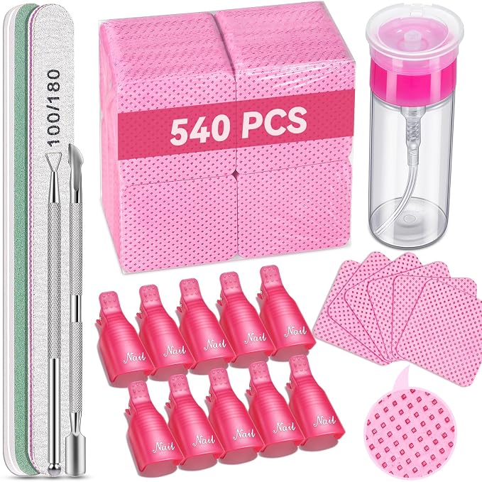 TsMADDTs Gel Nail Polish Remover Tools Kit by TsMADDTs