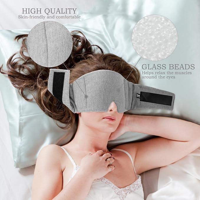 FRESHME Weighted Eye Mask for Sleeping - Image 2