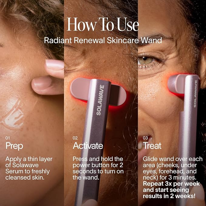 Solawave 4-in-1 Red Light Therapy Wand - Image 5