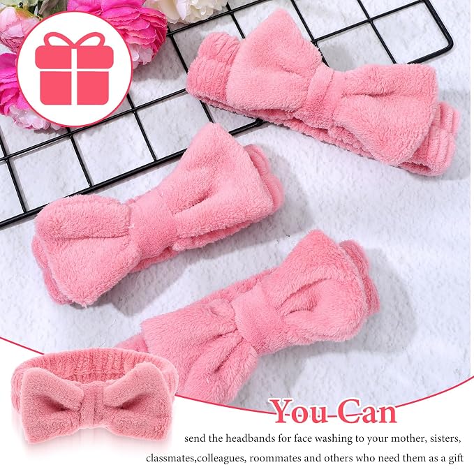 MAQUITA 24 Pcs Spa Headband for Women Facial Makeup Hair Band Bulk Skincare - Image 5
