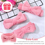 MAQUITA 24 Pcs Spa Headband for Women Facial Makeup Hair Band Bulk Skincare - Image 5