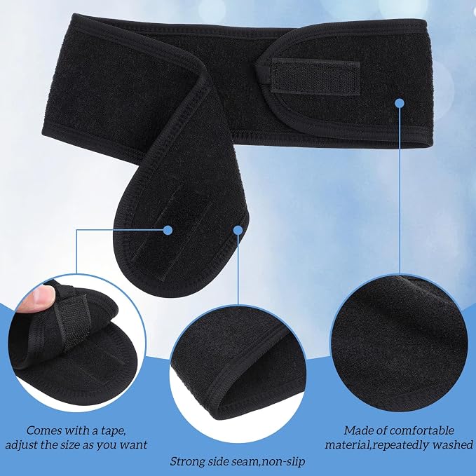 30 Pack Spa Headband Adjustable Facial Head Wrap - Image 3