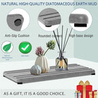 3PCS Water Absorbing Stone Tray, DryingNeat Diatomite Stone Sink Tray, Instant - Image 5