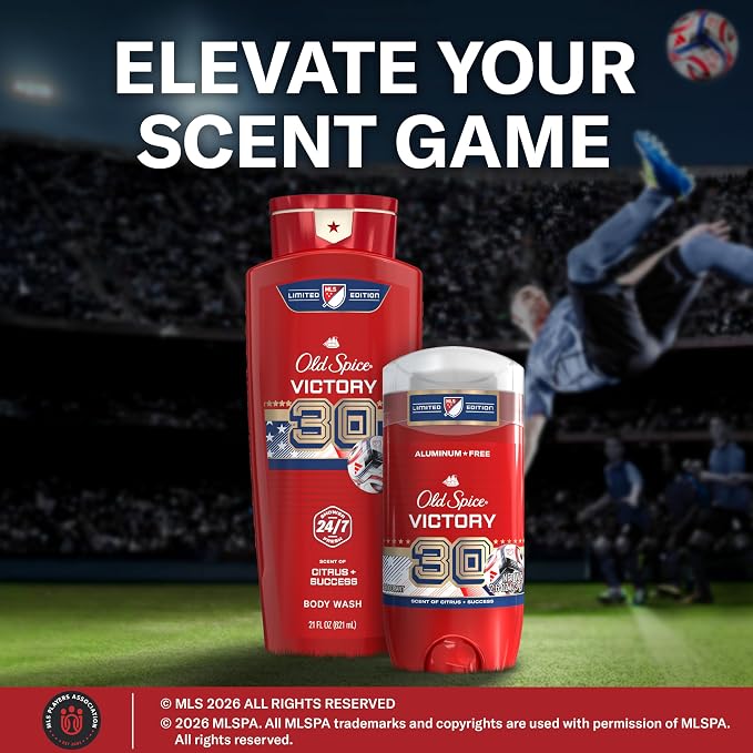 Old Spice Body Wash for Men, MLS Victory, Long Lasting Scent, Freshness that - Image 8