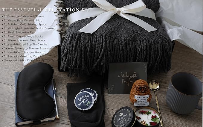 Get Well Soon Gift Baskets for Men&Women- Self Care Package/Brithday - Image 3