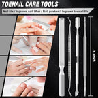 Toenail Clippers for Seniors Thick Toenails, Aucurwen Heavy Duty Toe Nail - Image 6