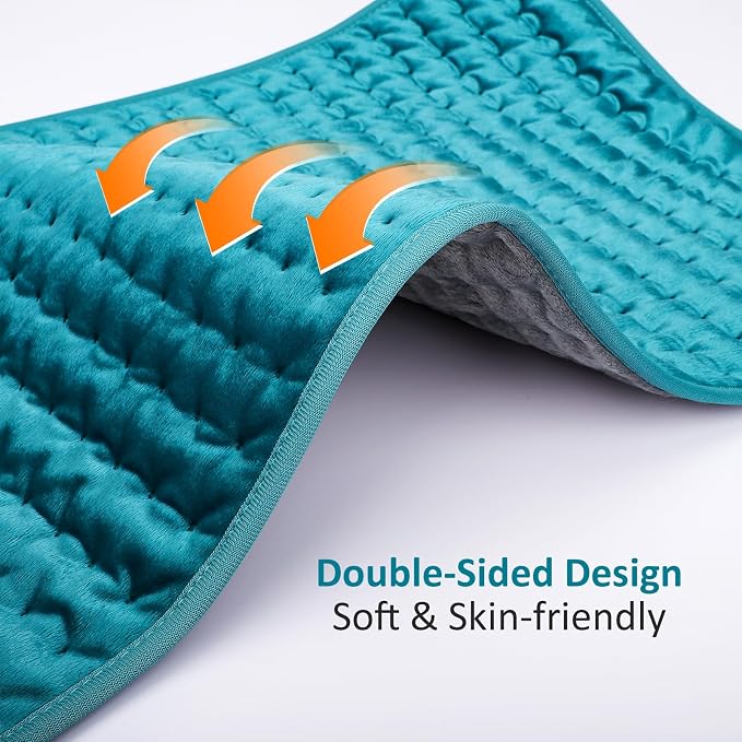 Electric Heating pad for Back/Shoulder/Neck/Knee/Leg Pain, Cramps and Arthritis - Image 2