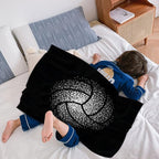 Volleyball Blanket Gift for Boy Girl, Volley Ball Sport Throw Lightweight Super - Image 7