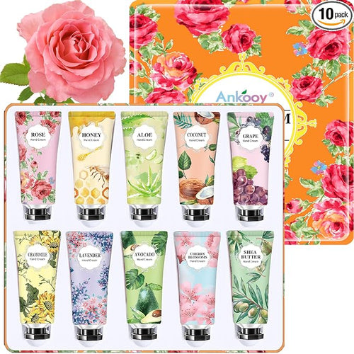 10 Pack Hand Cream Gifts Set, Mothers Day Gifts, Teacher Appreciation Gifts by CMWGKBC
