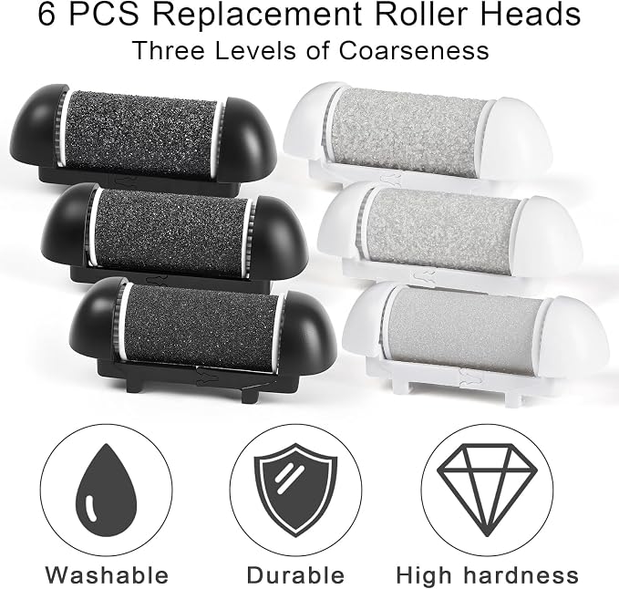 6pcs Replacement Roller Refill Heads - Image 6