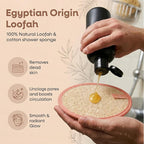 L'Exfose Organic Natural Loofah Body Scrubber - Image 2
