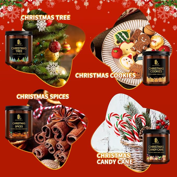 Holiday Candle Set, Scented Candle - Image 4
