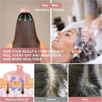 URTHEONE Hair Scalp Massager Shampoo Brush, Soft Silicone Hair Brush - Image 4