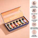Folkulture Floral Essential Oils Set | 6 Fragrance Oils Set - Image 2