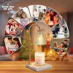 Hong-in Modern Gold and Marble Candle Warmer Lamp - Image 5