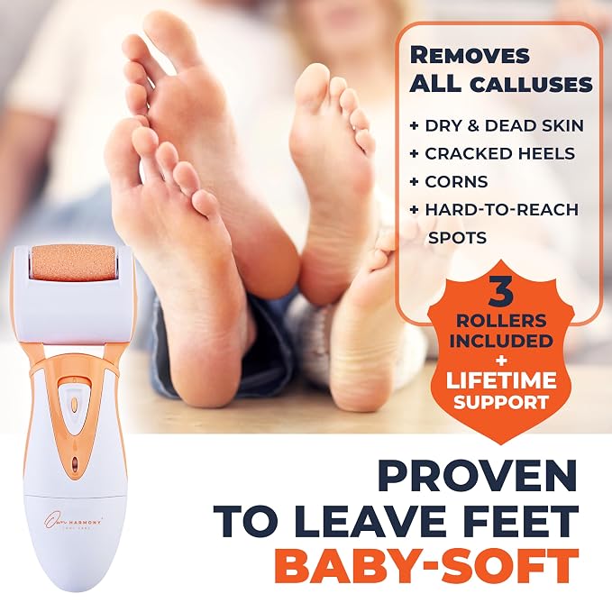 Rechargeable Callus Remover for Feet: Professional Electric Feet Sander for - Image 3