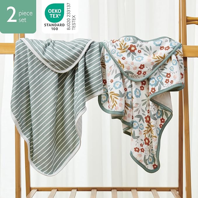 Momcozy Baby Towel with Hooded-2 Pack Soft Bath Towel Set-Shower Gifts or Bath - Image 3