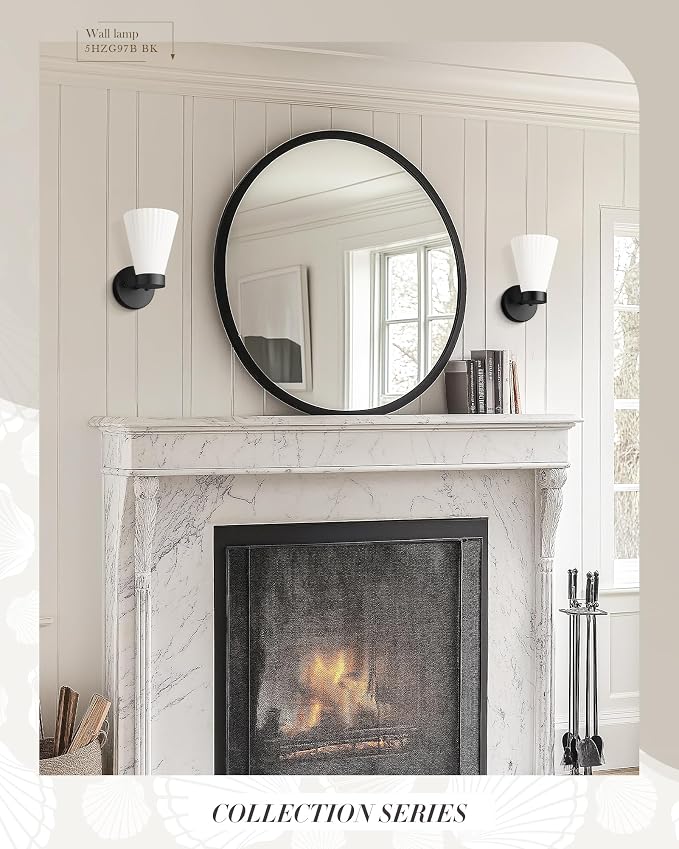 Bathroom Wall Sconce Set of Two, HWH Wall Vanity Light - Image 7