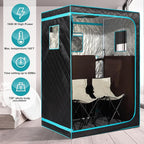 Full Size Infrared Sauna for Home, 2 Person Large Space Personal Home Sauna for - Image 2