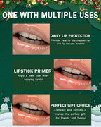 Christmas Moisturizing Lip Balm Gift Set, Non-sticky Long Lasting Clear Jelly - Image 4