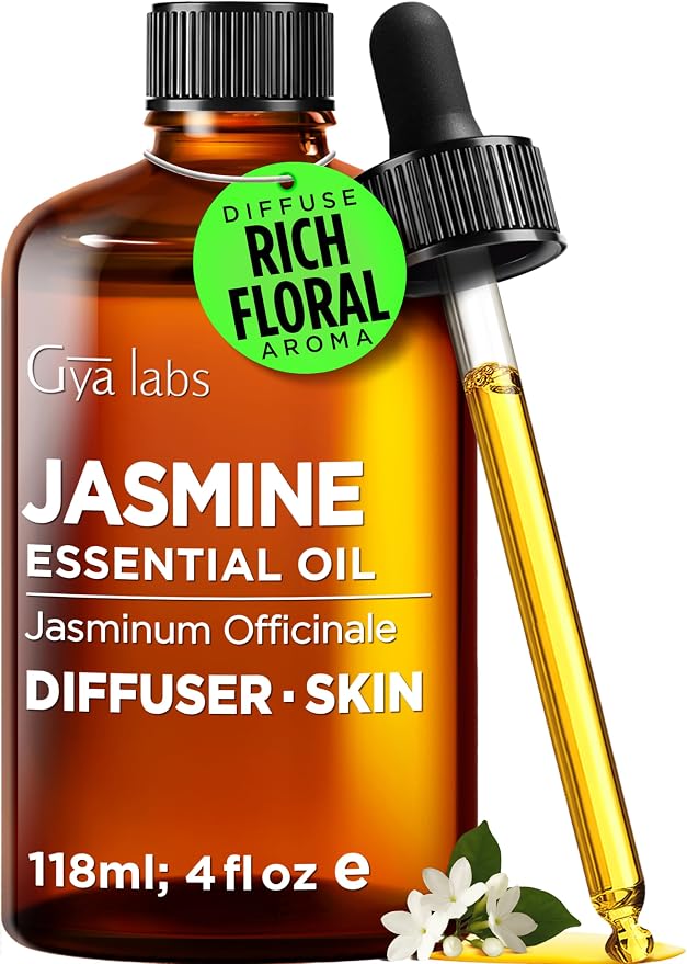 100% Pure Jasmine Essential Oil by GyaLabs