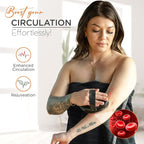 Copper Dry Brushing Body Brush for Lymphatic Drainage by HAPPY SOL - Image 3
