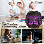 Roonbo Diffusers for Essential Oils Large Room 400ml, Essential Oil Diffuser - Image 4