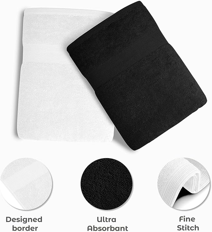 Softolle Luxury Bath Towels Set of 4 | Towels - Image 2