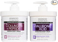 Advanced Clinicals Collagen Peptides Body Lotion + Hyaluronic Acid Moisturizer by AdvancedClinicals
