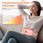 NOWWISH Heating Pad for Period Cramps Pain Relief, Portable Electric Cordless - Image 4