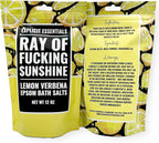 Explicit Essentials Lemon Verbena Epsom Bath Salts, 12 oz - Image 3