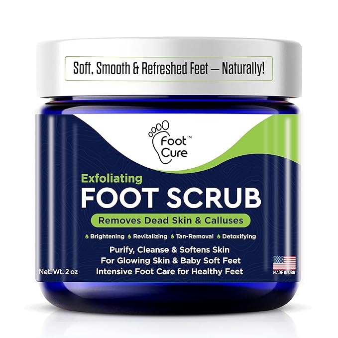 Exfoliating Foot Scrub with Pumice Stone powder by FOOTCURE