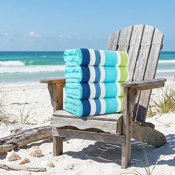 CASA COPENHAGEN Monaco Beach Towels Designed in Denmark Rough and Tough - Image 5