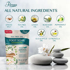 Foot Soak Epsom Salt with Tea Tree Oil 2 LB - Image 3